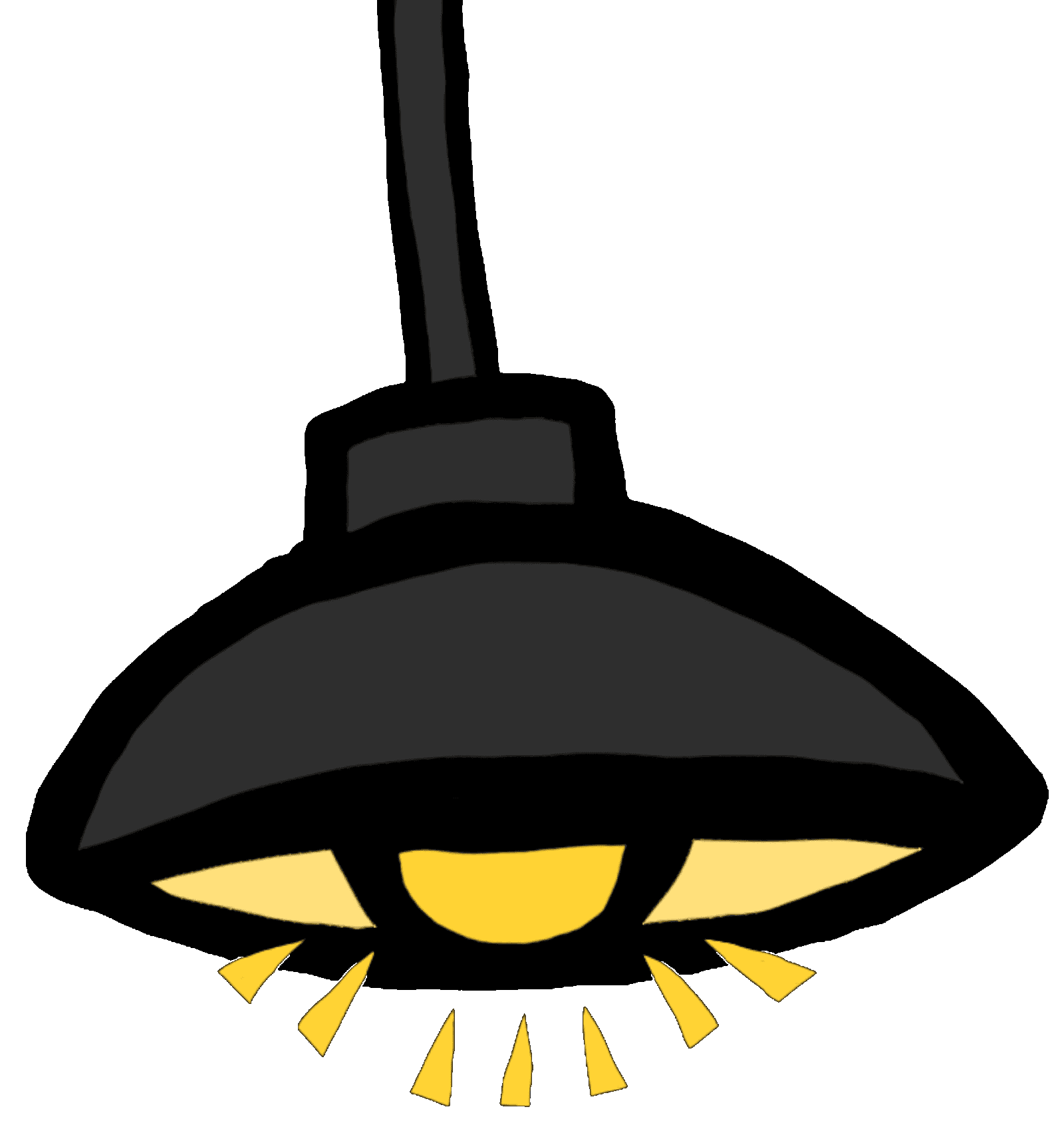 Lamp on icon